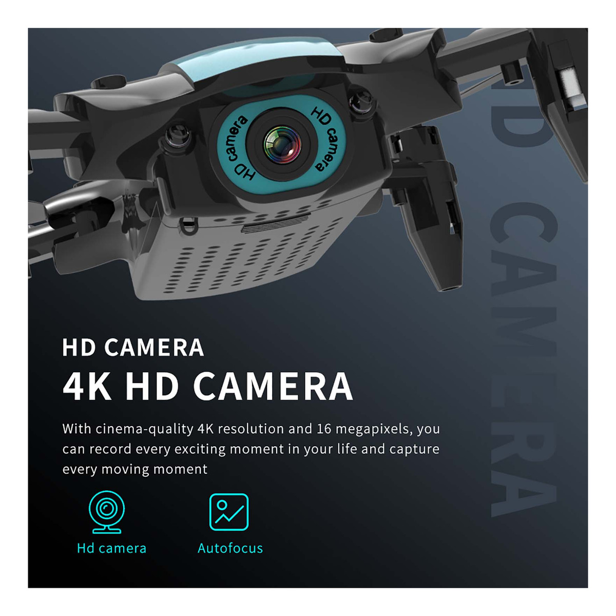 Cs02 Rc Drone Com Câmera 4k Wifi Fpv Iniciante Drone Mini - Imagem 4