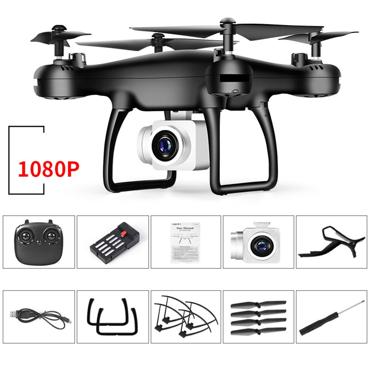 Quadcopter Txd-8l 4k, Drone Com Câmera 1080p - Imagem 11