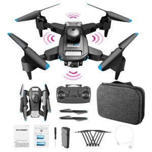 Mini Drone Barato Rc Com Radar Laser Hd Câmera Quadcopter