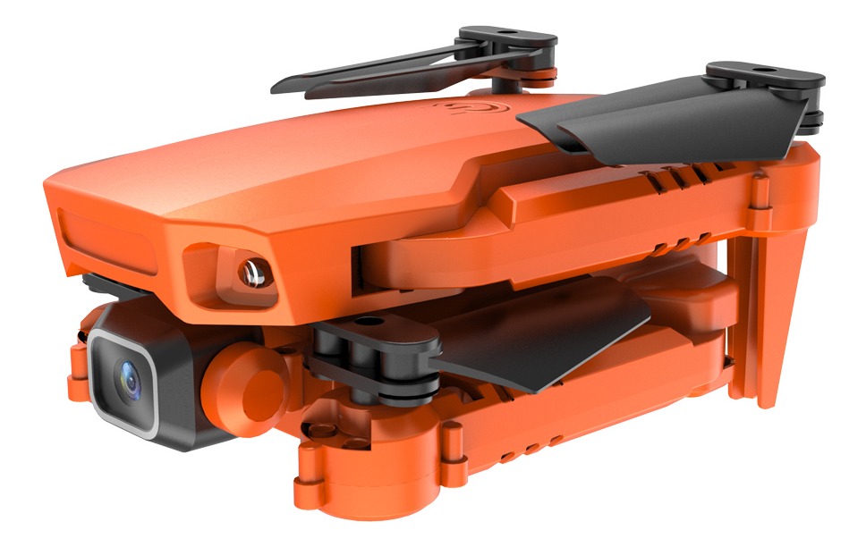 Drone E2 Pro Com Câmera Hd Wi-fi Fpv Laranja - Imagem 2