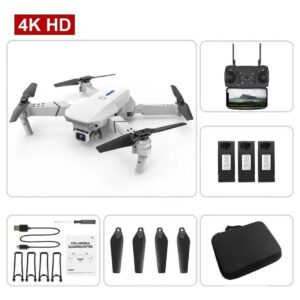 Mini Drones Con 4k Camara Baratos E525/e88 Pro +3 Bateria