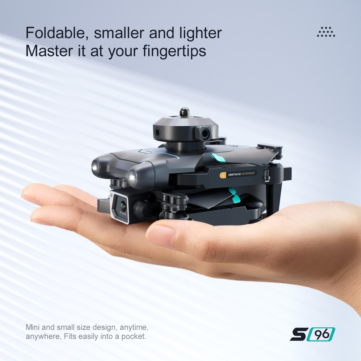 Mini Drones Profissionals Com Câmera 4k Drone Infantil - Imagem 10