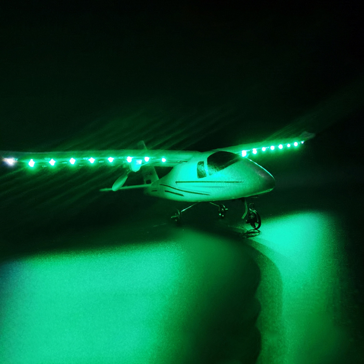 Aeronave Rc De 2,4 Ghz 2ch Epp Foam Fixed Wing Diy Electric - Imagem 5