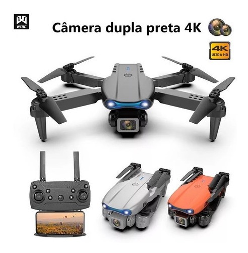 Drone Com Câmera Dupla 4k De Profissional De Alta Definição - Imagem 12