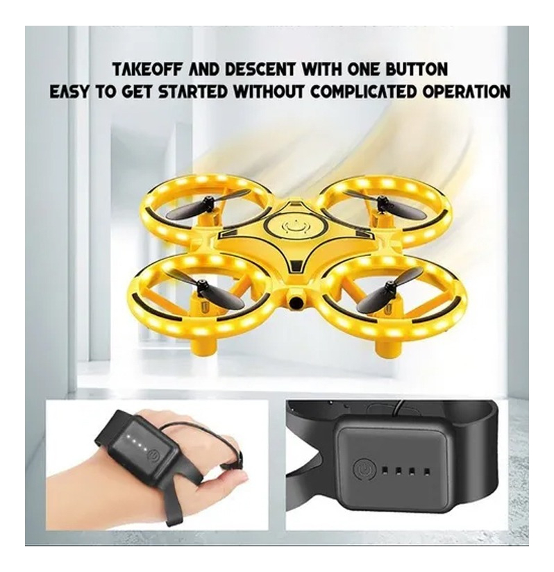 Drone Quadricóptero Acrobático Stunt Controle Gestos - Imagem 3