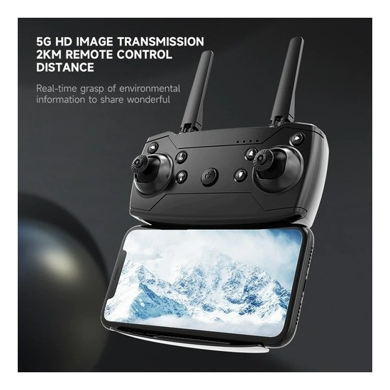 Câmera Dupla Drone 2.4ghz 4k De Longa Duração Com Bateria S9 - Imagem 9