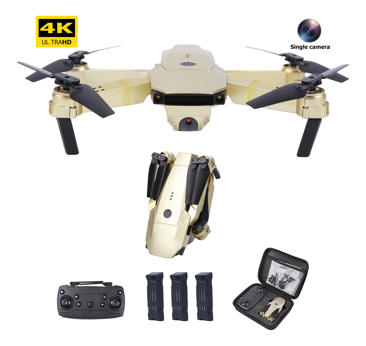 Câmera Wlr/c E58 4k Rc Drone Fpv Altitude Hold Quadcopter - Imagem 9