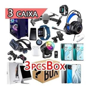 Caixa Cega Numérica Misteriosa Lucky X3
