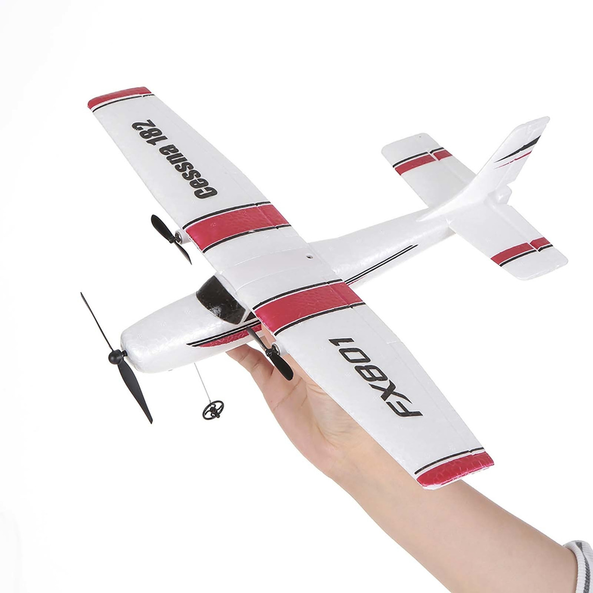 Avião 182 Aeronave De Avião Rc De 2,4 Ghz E 2 Canais - Imagem 4