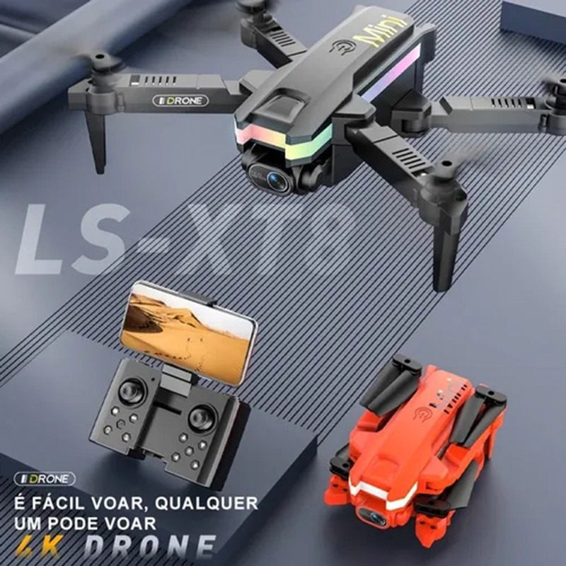Drone 4k Dual Camera Xt8 Bateria De Longa Duração, Novo 2022 - Imagem 2