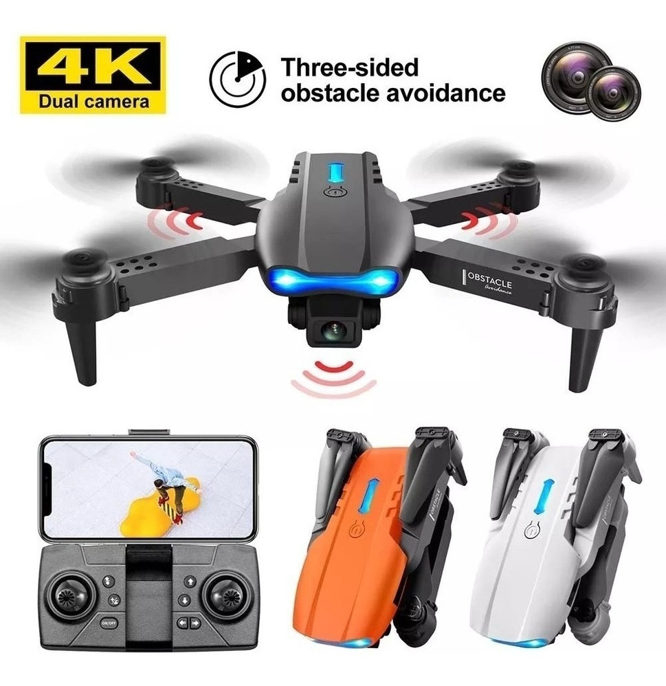 E99 Pro Drone 4k Câmera Dupla Edição Para Evitar Obstáculos - Imagem 10