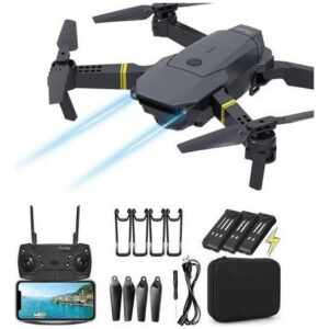 El Dron E58 Inclui Una Cámara Y Três Baterias