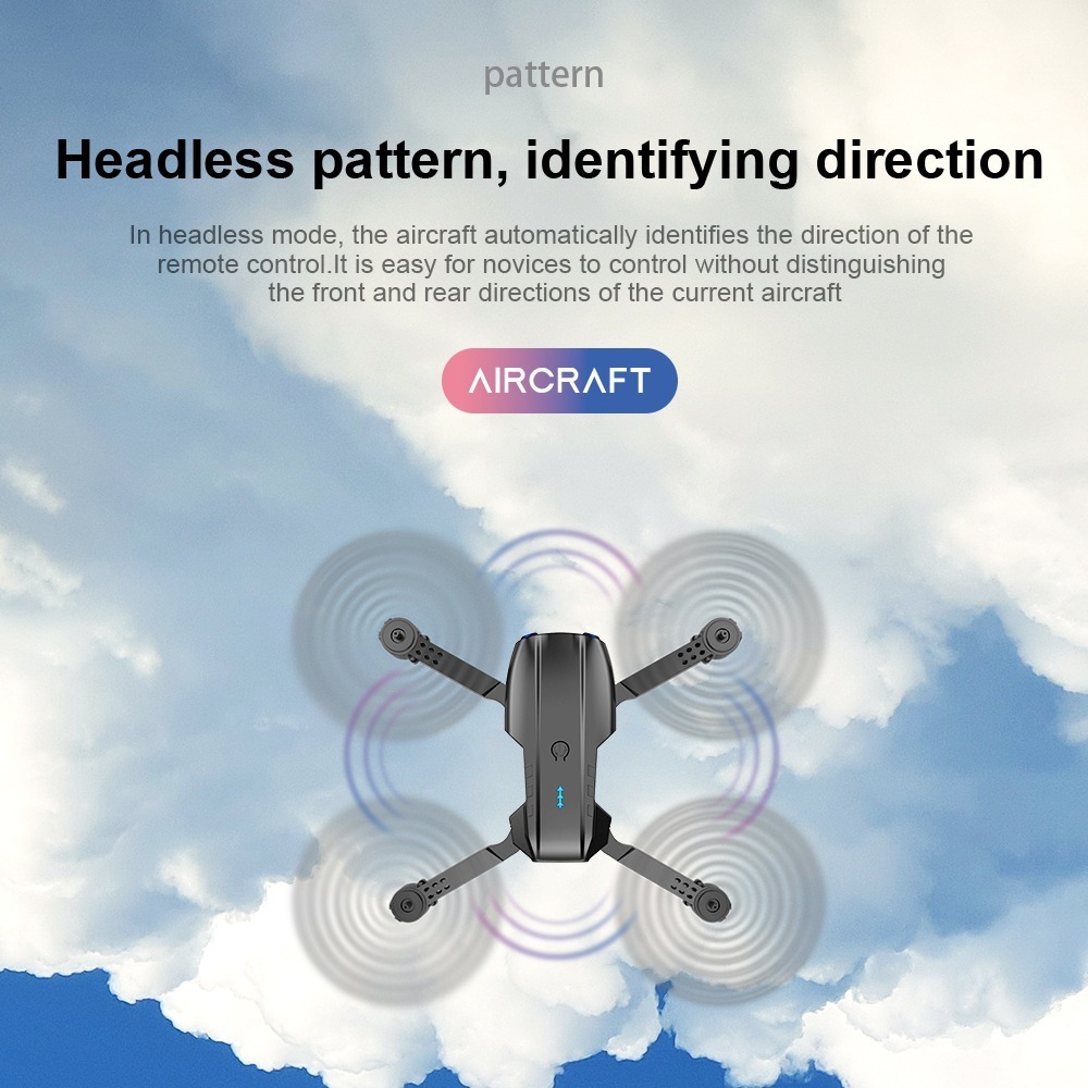 Mini Drone Barato Para Crianças Com Câmera 2 Baterias - Imagem 13