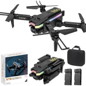 Drone 4k Dual Camera Xt8 Bateria De Longa Duração, Novo 2022