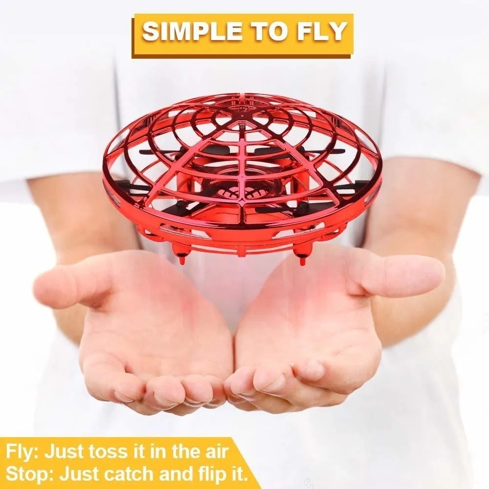Mini Ufo Drone C/sensor De Impacto Anti E Rotação - Imagem 12