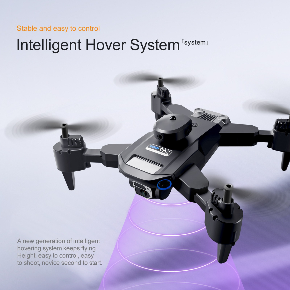 Mini Drone Barato Rc Com Radar Laser Hd Câmera Quadcopter - Imagem 6
