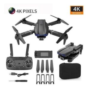 Câmera Profissional Mini Drone E99 Pro2 4k Com 2 Baterias