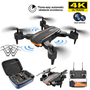 Drone Com 2 Câmeras Hd E 3 Sensores De Colisão Ky603