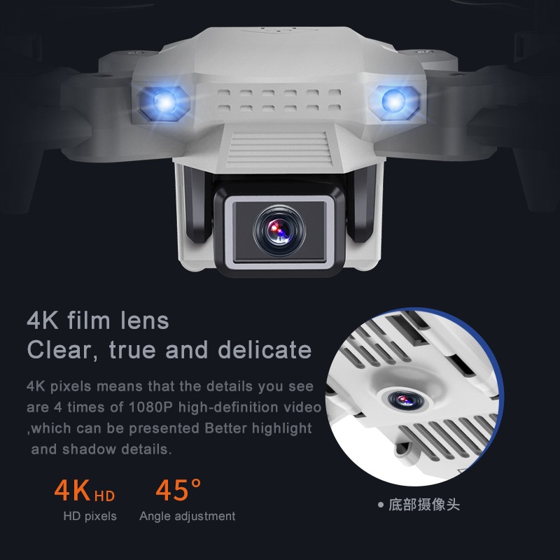 Cs07 Max Drone 4k Hd Câmera Dupla Rc Helicóptero Brinquedos - Imagem 13