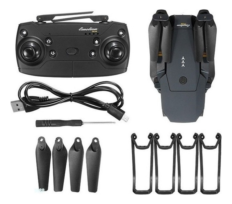 Câmera Drone E58 Portátil De Alta Definição 4k Com 2 Bateria - Imagem 10