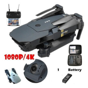 Câmera Drone E58 Portátil De Alta Definição 4k Com 2 Bateria