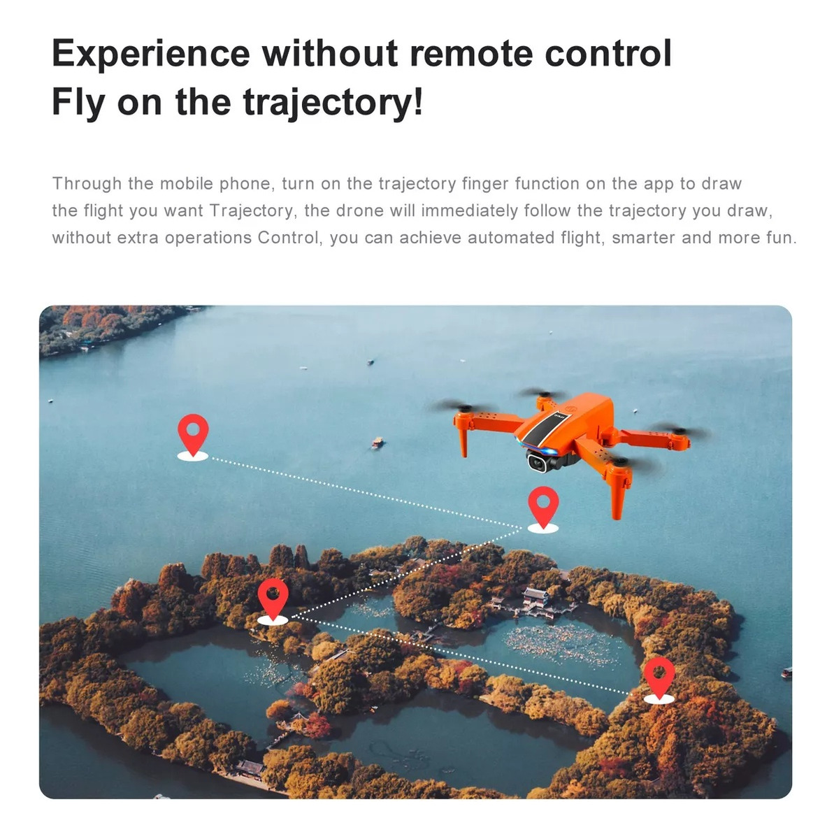 Mini Drone Rc Ylr/c S65 Com Câmera Dupla De Nível De Entrada - Imagem 7