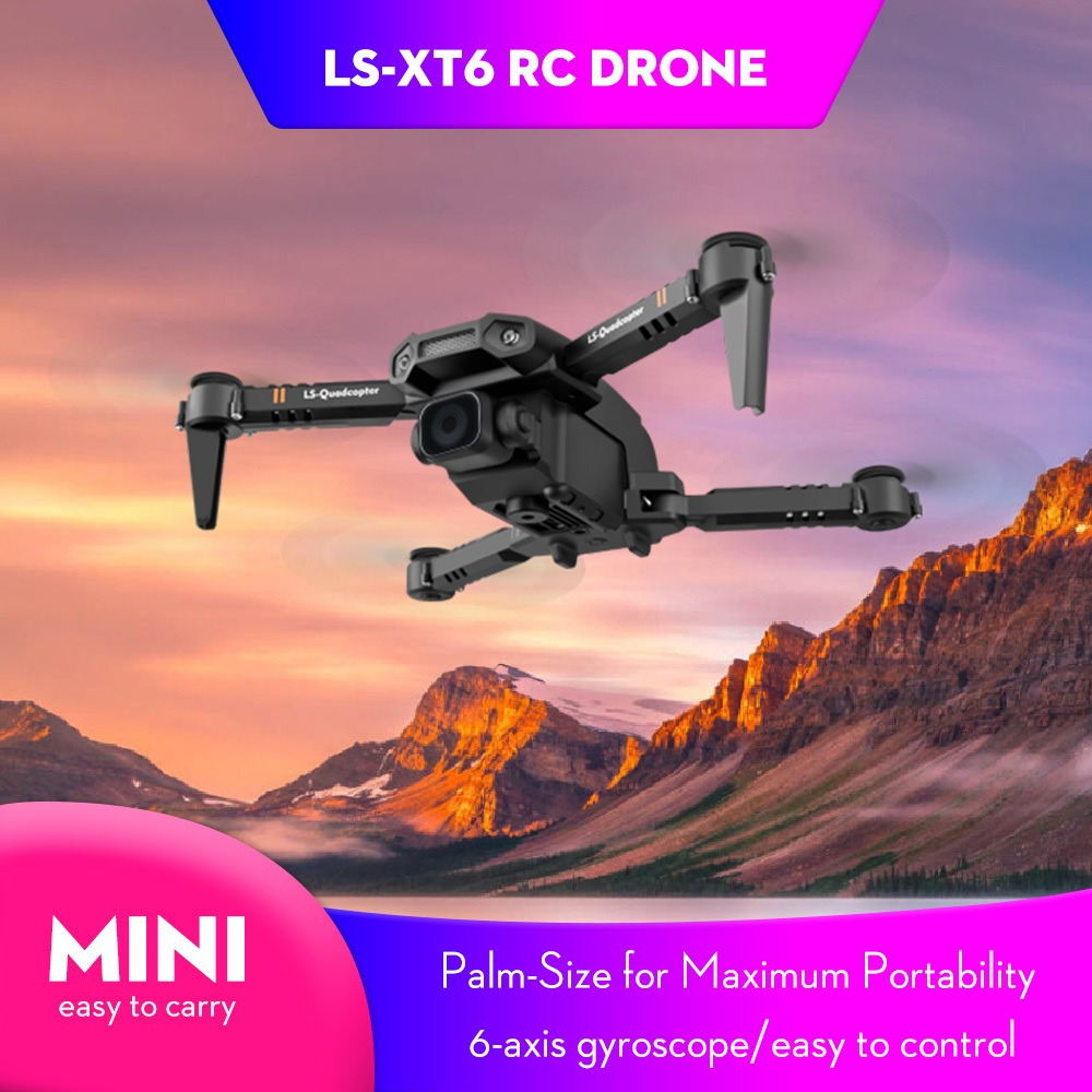 Mini Drone De Brinquedo Baixo Alcance Ls Xt6 De 6 Gyro 3d - Imagem 2