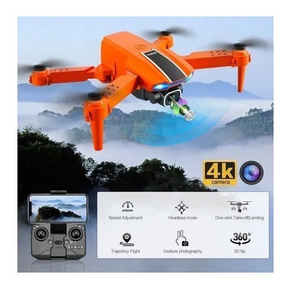 S89 Mini Drone Câmera Dupla 4k Hd Barato + 2 Baterias - Imagem 2