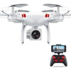 Câmera Drone 101 Branca Profissional 4k+2 Baterias