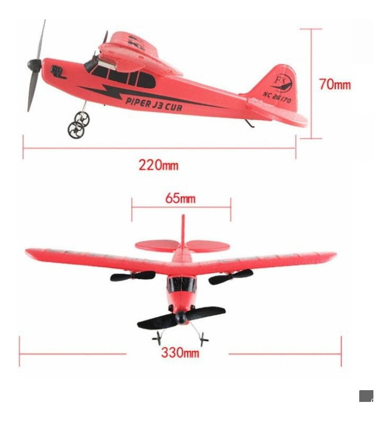 Planador De Controle Remoto Da Aeronave Fx803 - Imagem 11