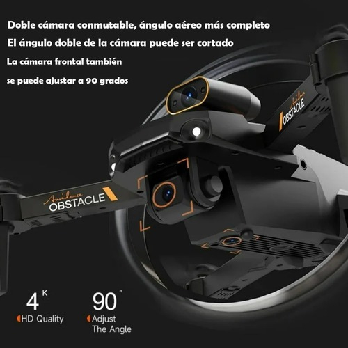 Câmera Dupla Drone 2.4ghz 4k De Longa Duração Com Bateria S9 - Imagem 12