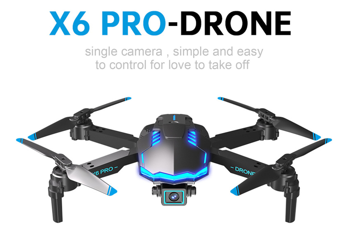 Câmera 4k Rc Drone, Giroscópio De 6 Eixos, Controle Remoto L - Imagem 7