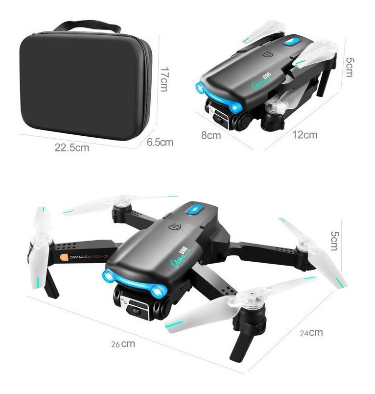 Mini Drone Barato Iniciantes Com Camera Drone Infantil Led - Imagem 5