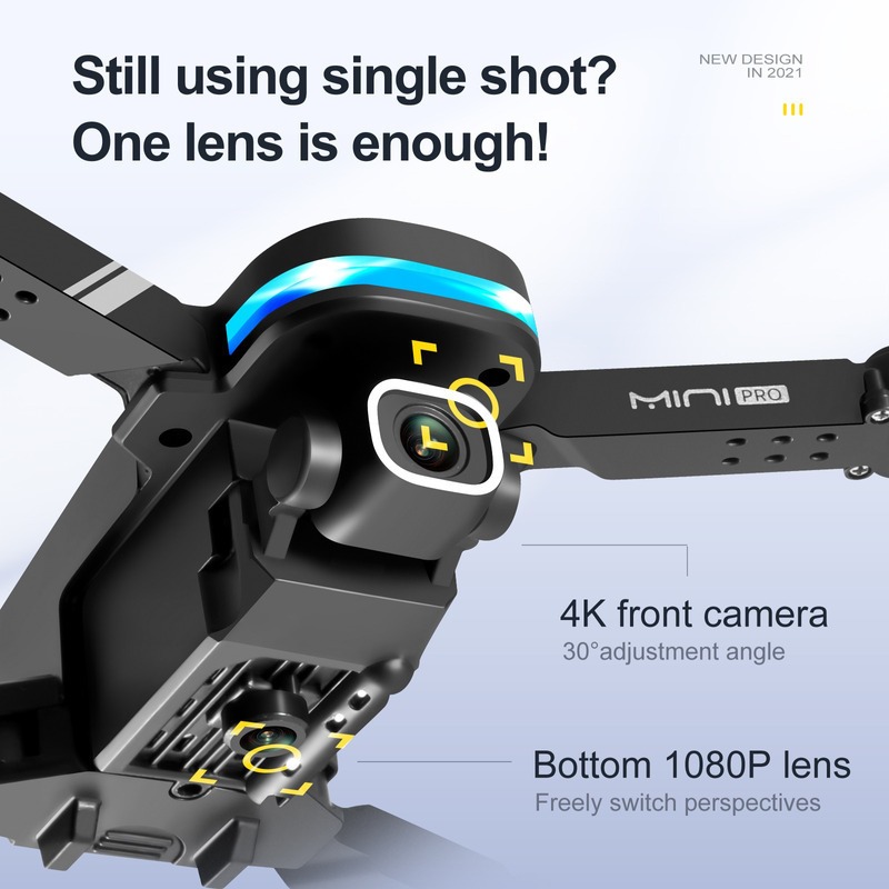 Drone Ky910 Profissional Câmera 4k Wifi Fpv + 2 Baterias - Imagem 14