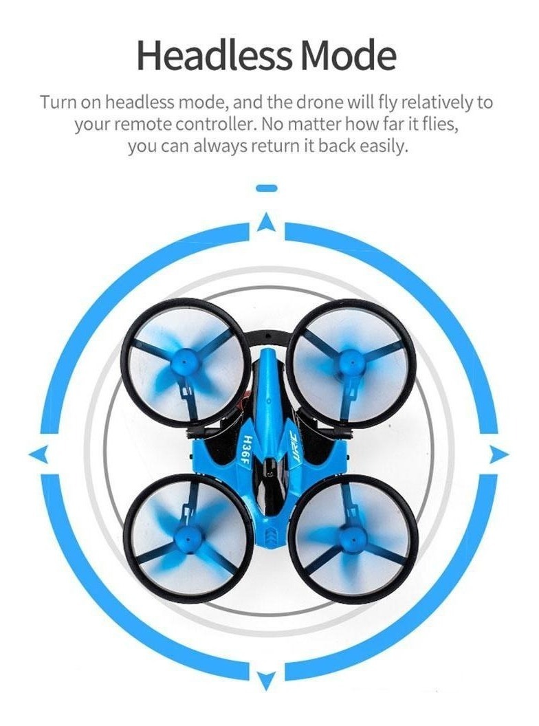Água, Terra E Ar Controle Remoto Mini Drone Flying Boat - Imagem 3