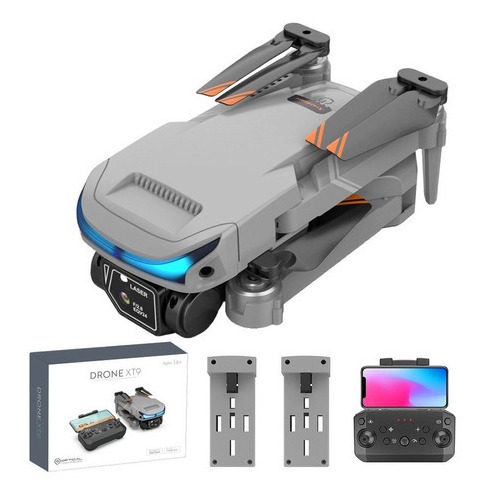 Xt9 Mini Drones Profissionais Câmera Dupla Esc 2 Baterias - Imagem 9