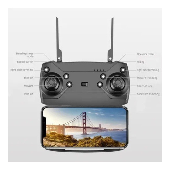 Mini Drone Infantil Com Camera De Controle Remoto - Imagem 11