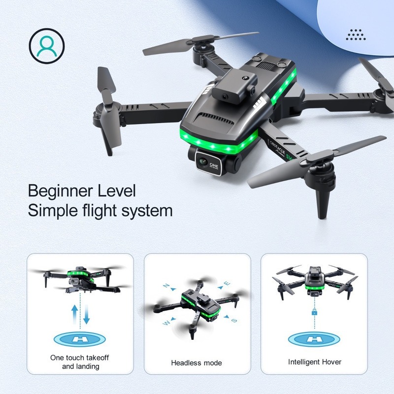 Mini Drone S162 Com Câmera 4k, Laser E Faixa De Luz Led - Imagem 8