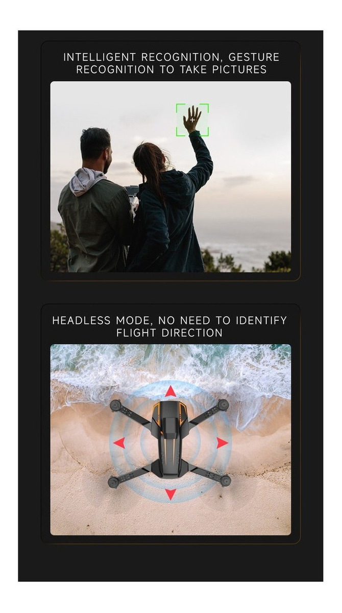 Lazhu S91 8k Professional Drone Obstáculo Evitar Câmera - Imagem 13