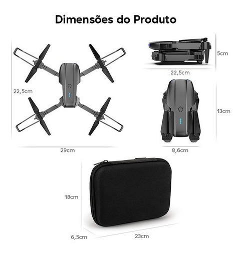 Drone 4k Dual Câmera E99 Longa Duração Da Bateria,2022 Novo - Imagem 9
