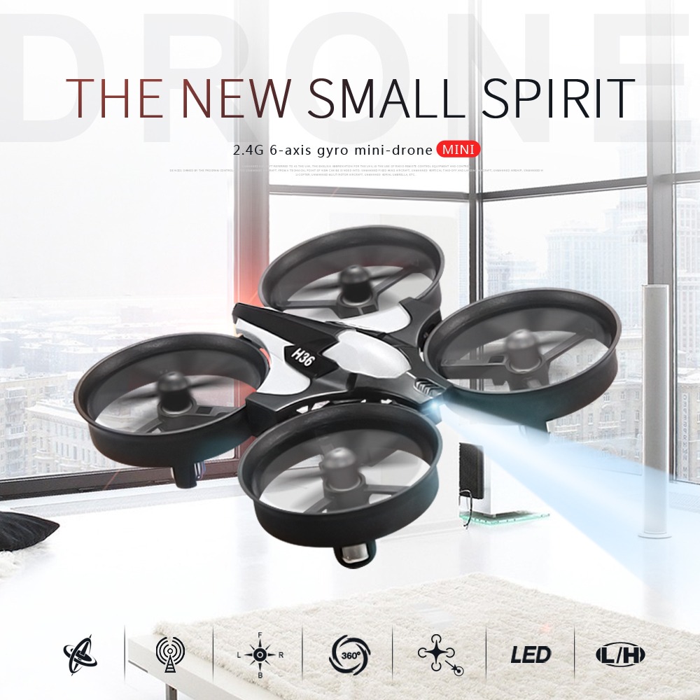 Mini Rc Drone Jjrc H36 Led De 6 Eixos, Retorno Com Uma Tecla - Imagem 15