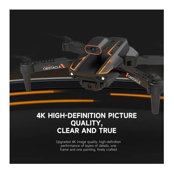 Drone De Câmera Dupla 2,4 Ghz 4k De Longa Vida Útil Com Bate - Imagem 10