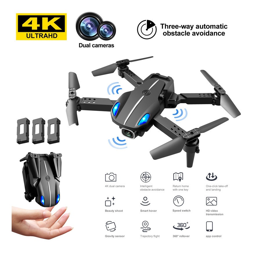 Ky907 50° Zoom Stunt Obstacle Avoidance Aeronave 3 Bateria - Imagem 11