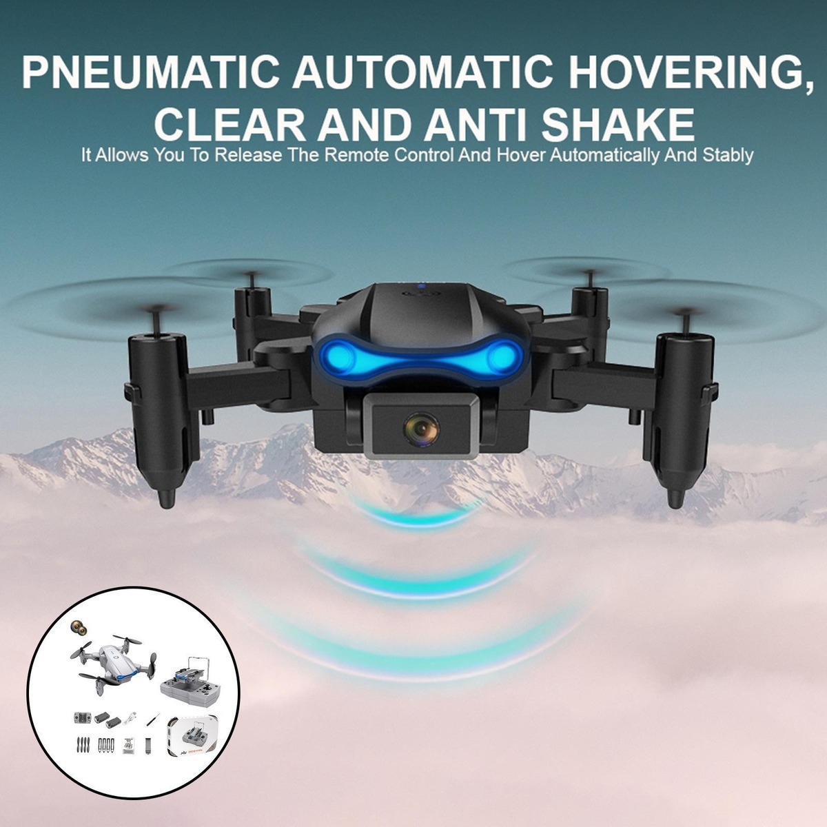 Ky906 Mini Drone 4k Altitude Hold Rc Helicóptero - Imagem 35