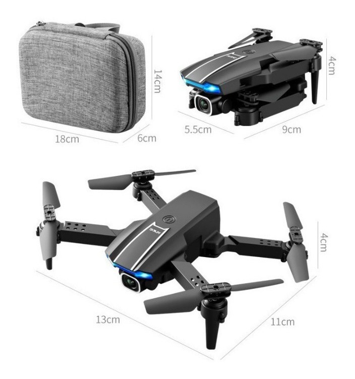 Drone 4k 2 Câmeras Wifi Controle Remoto + 2 Baterias - Imagem 7