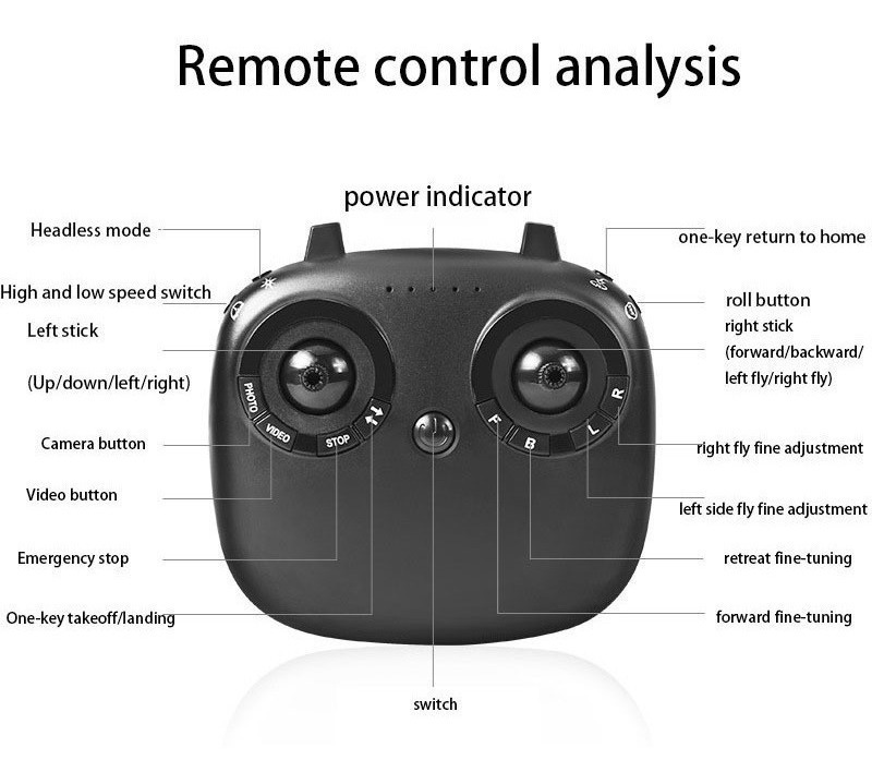 Quadcopter Txd-8l 4k, Drone Com Câmera 1080p - Imagem 6
