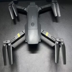 Drone E58 Com Câmera Hd Preto 2.4ghz 3 Baterias