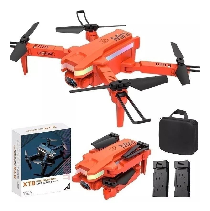 Mini Drone Profissional 4k Para Crianças + 2 Baterias