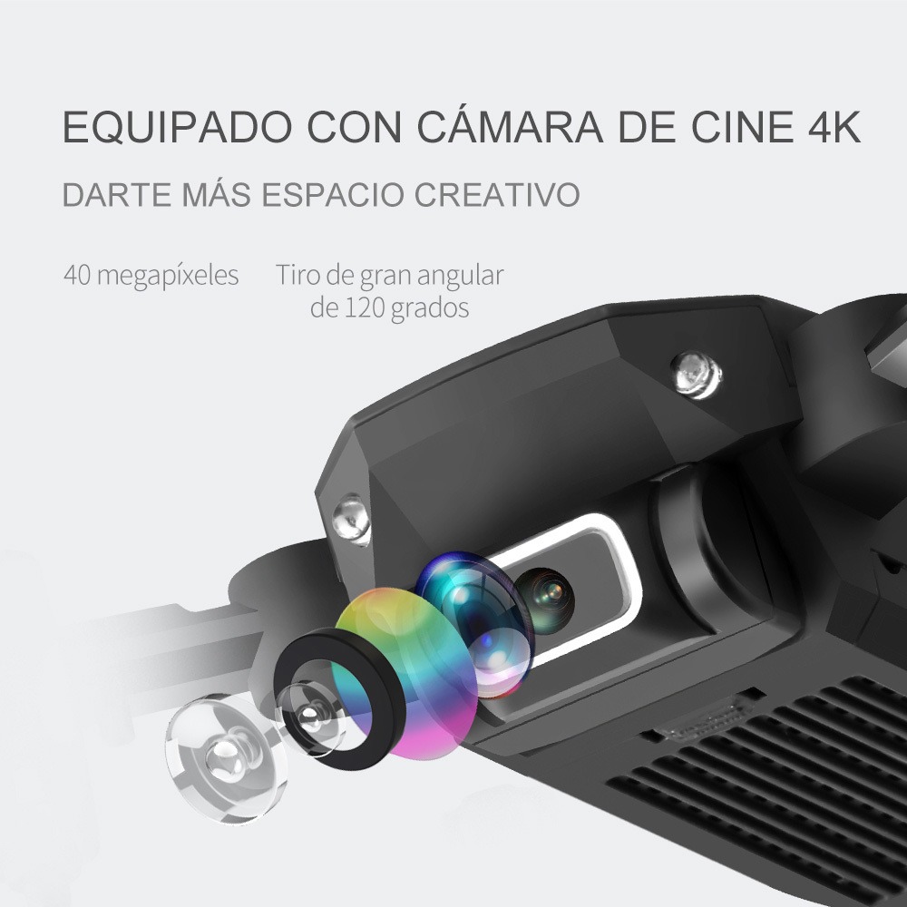 Mini Drone Barato Com Câmera Profissional Antena Dobrável - Imagem 13