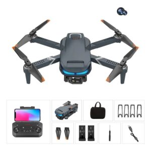 Mini Drones Profissionais Câmera Dupla Esc 2 Baterias